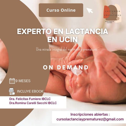 Combo Lactancia y Prematurez & Calostroterapia “ Experto en lactancia en UCIN