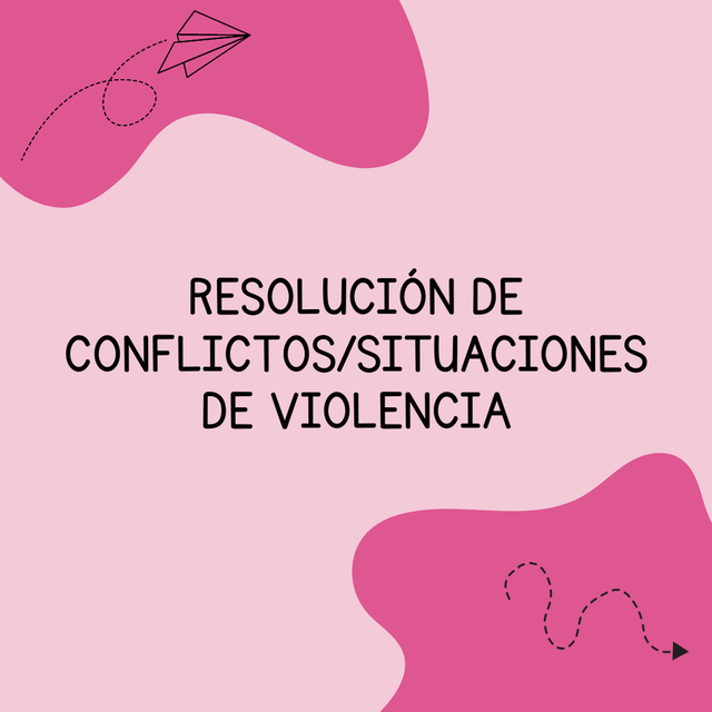 Resolución de conflictos y situaciones de violencia escolar