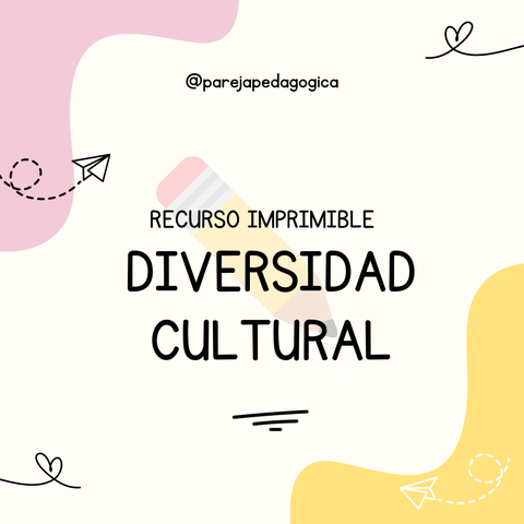 Recurso imprimible DIVERSIDAD CULTURAL