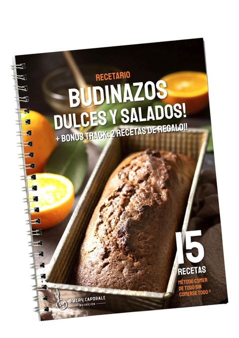 Recetario Budinazos dulces y salados