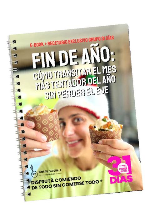 E-Book y Recetario FIN DE AÑO Grupo 31 días