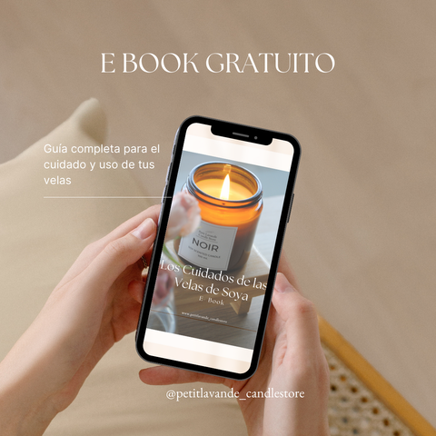 E- Book Los Cuidados de las Velas de Soya 