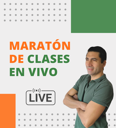 Maratón de clases en VIVO