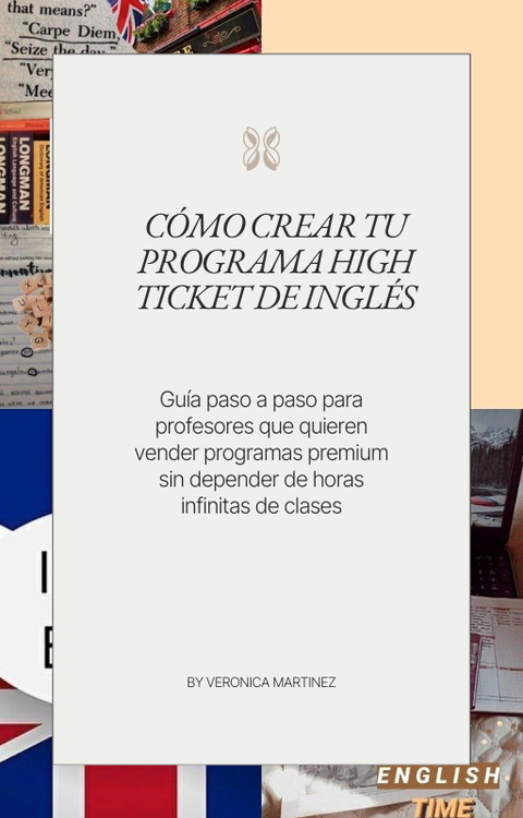 Crea tu Programa High Ticket de Inglés