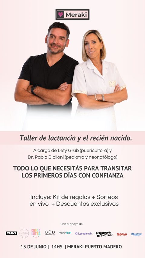 PRESENCIAL PUERTO MADERO: Taller de lactancia y recién nacido 