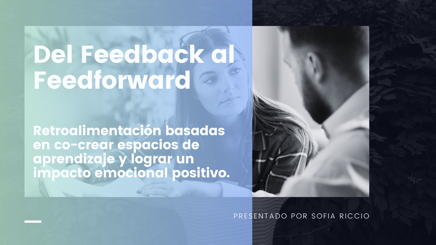 Del Feedback al Feedforward