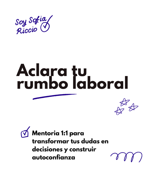 Aclara tu rumbo laboral