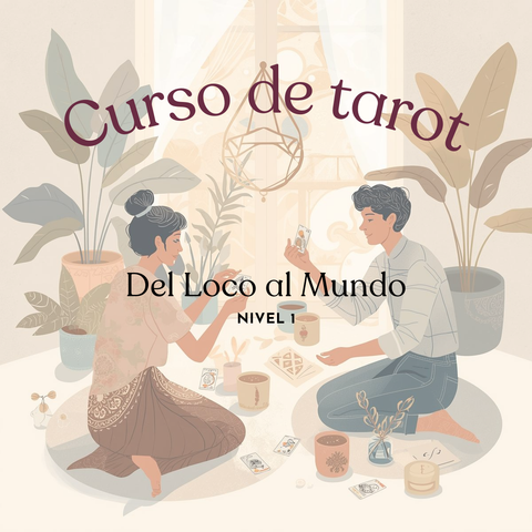 CURSO ARCANOS MAYORES: DEL LOCO AL MUNDO ( Pago mensual)
