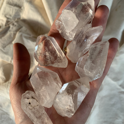 Cuarzo Cristal (1u  - 4 cm aprox)