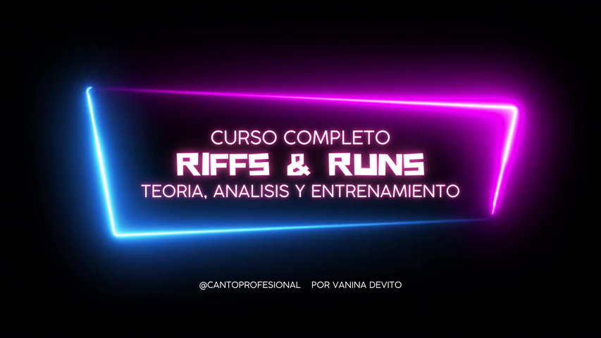 Riffs & Runs: Teoría, técnica, análisis y entrenamiento