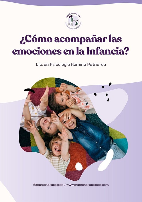 ¿Cómo acompañar las emociones en la Infancia?