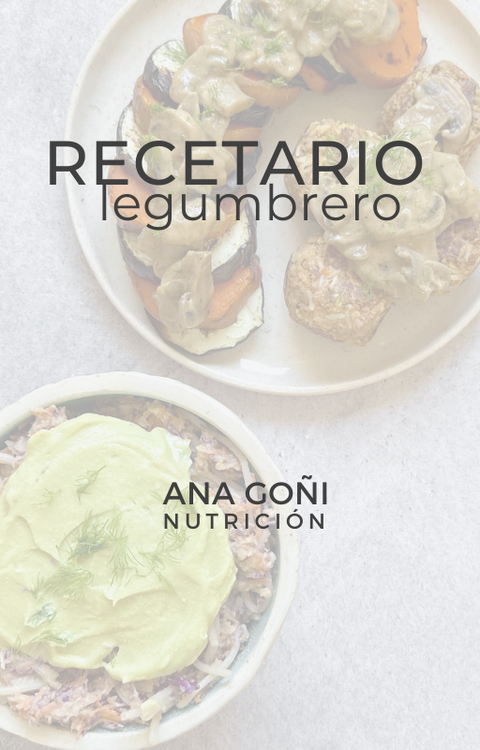 Recetario legumbrero gratis - Ana Goñi | Nutrición deportiva basada en ...