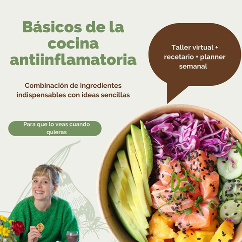 Básicos de la cocina Antiinflamatoria