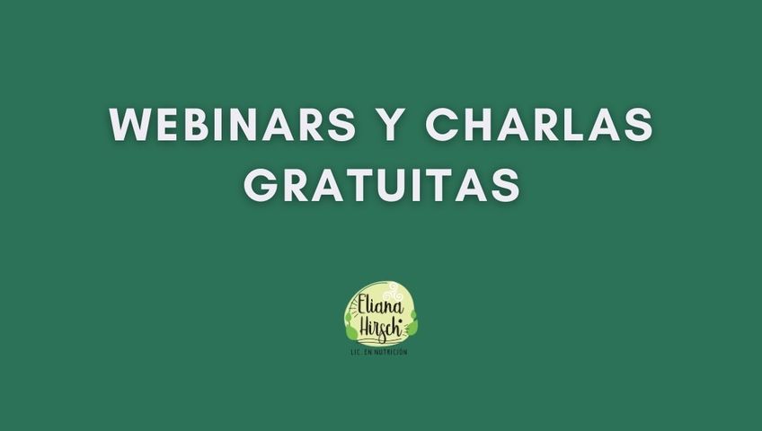 Webinars y charlas