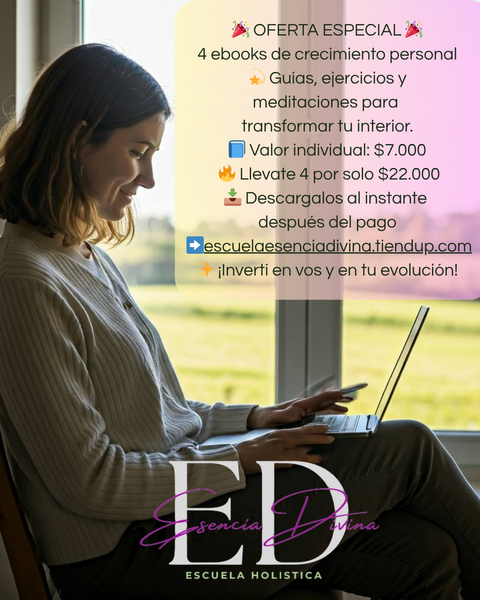 🎉 OFERTA ESPECIAL 🎉 4 ebooks de crecimiento personal !