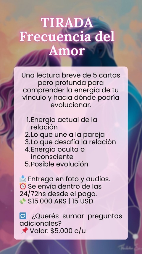 Tiradas de Tarot. Express(Leer descripción)