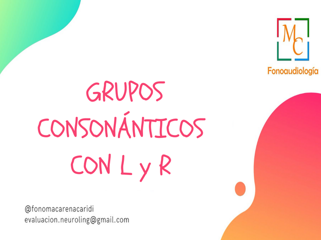Grupos consonánticos con L y R + bonus 