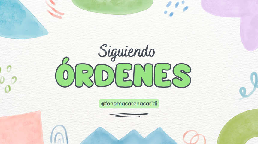 Siguiendo órdenes