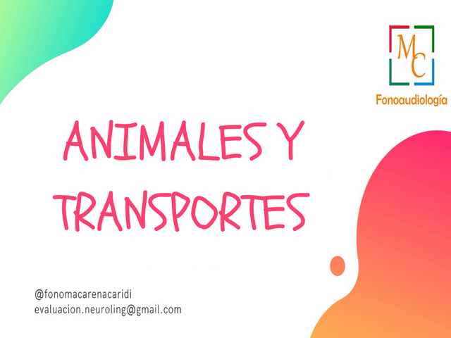 Animales y Transportes 