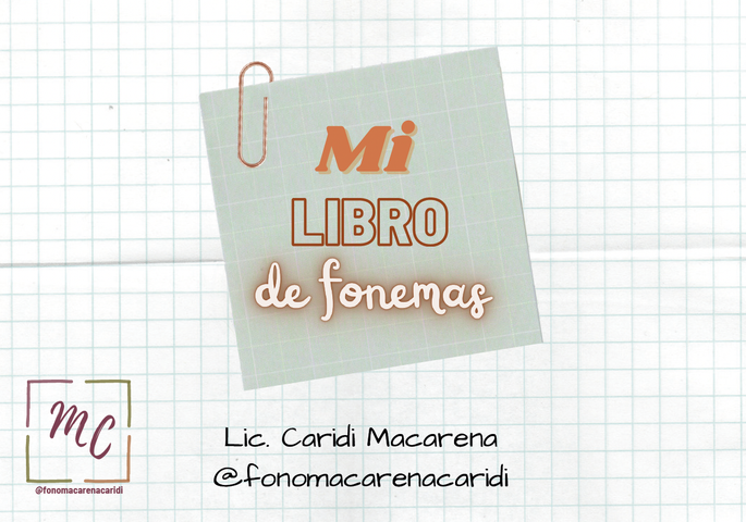Mi libro de fonemas