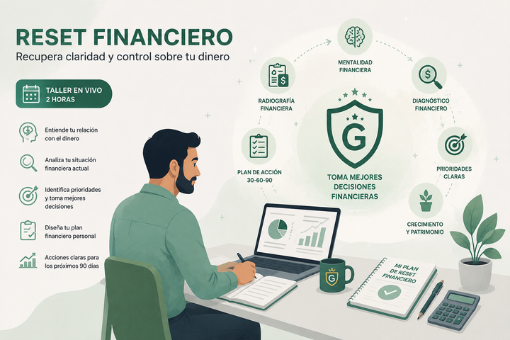 Reset Financiero | Recupera claridad y control sobre tu dinero