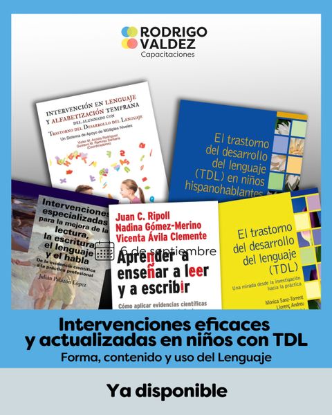 Intervenciones eficaces y actualizadas en niños con TDL