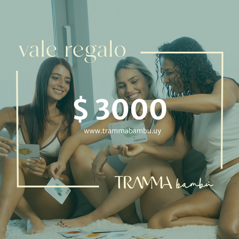 Vale regalo $3000