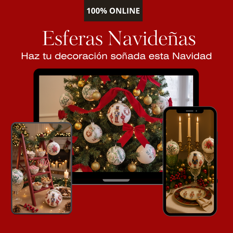Curso 🔮Esferas Navideñas✨