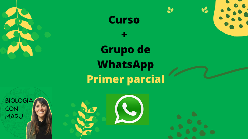 Primer parcial Biología + grupo de WhatsApp
