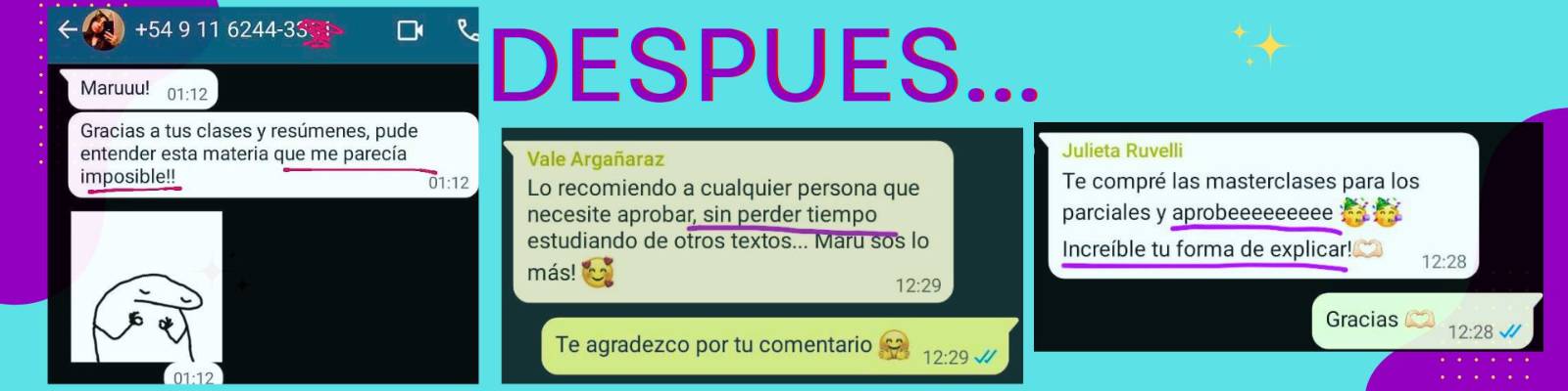 Hay un antes y un después de Biología con Maru