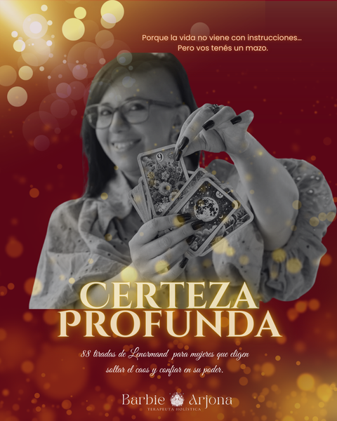 CERTEZA PROFUNDA: 88 tiradas de Lenormand para mujeres que eligen soltar el caos y confiar en su poder