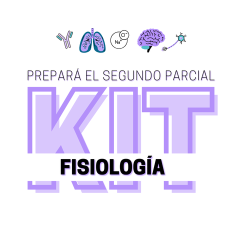 KIT FISIO: prepará el parcial 