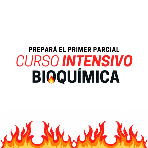 CURSO INTENSIVO | Prepará bioquímica