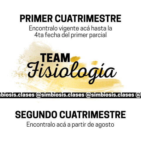 FISIO TEAM I Cupos disponibles