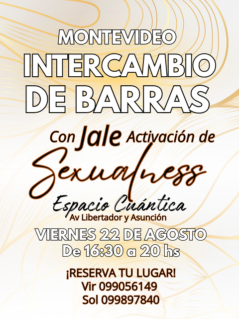 INTERCAMBIO DE BARRAS CON JALE ACTIVACION SEXUALNESS