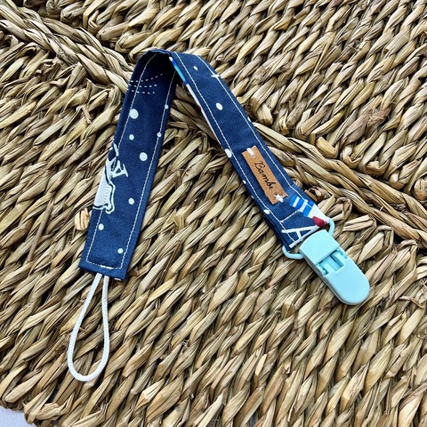 Clip chupete azul