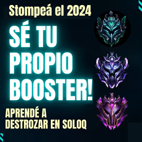 Sé tu propio Booster. Stompea el 2025!!!