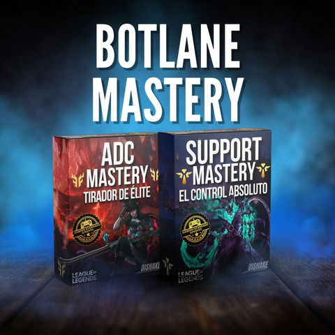 ADC + SUPPORT  Curso botlane 2025 (2x1)