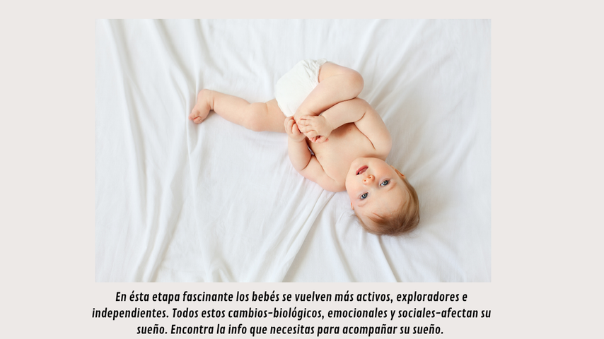 Curso Sueño Infantil. Desde los 6 meses hasta el año de vida. Incluye charla apego.