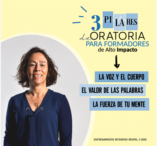CURSO Trilogía: 3 Pilares de Oratoria para formadores de alto impacto