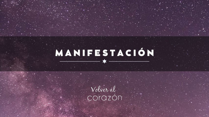 Manifestación- Pregrabado