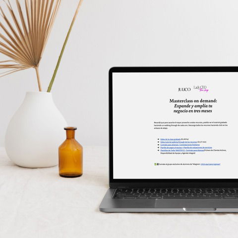 Masterclass: Expande y amplía tu negocio en 3 meses | FORMACIÓN