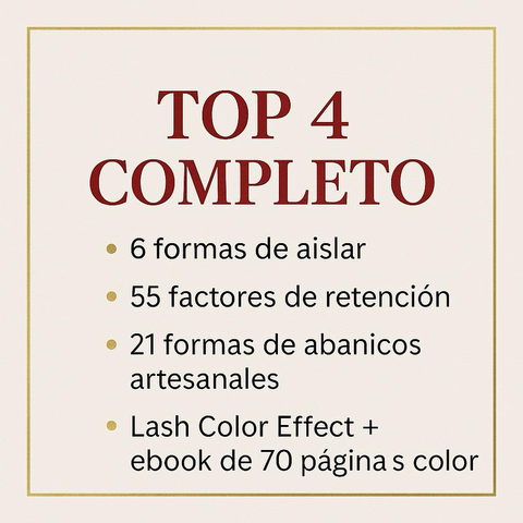Cursos Aislar, retención, 21 abanicos y artísticas