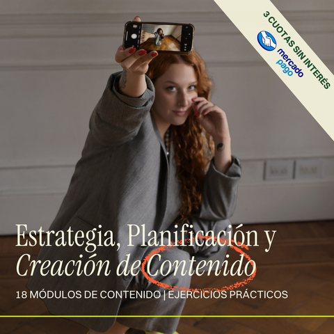 Estrategia, Planificación y Creación de Contenido
