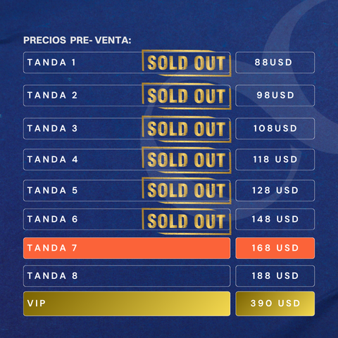 Entrada General OCLOCK | Tanda 7
