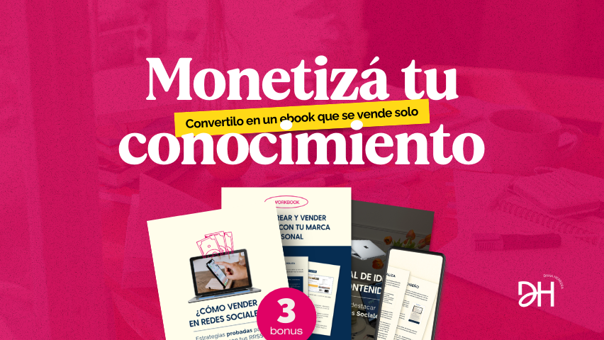 Workbook: Creá, lanzá y vendé tu ebook