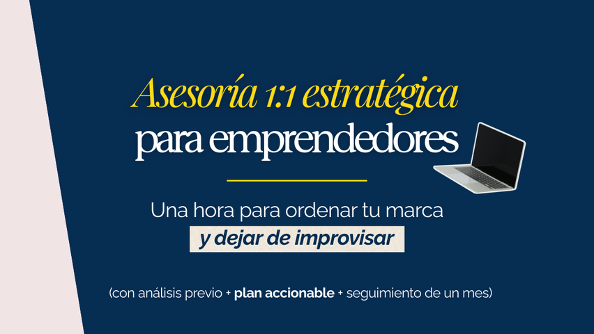 ASESORIAS 1:1 - EMPRENDEDORES