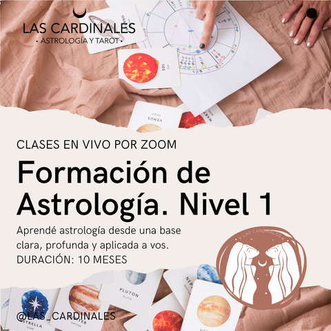 CURSO ANUAL DE ASTROLOGÍA - NIVEL 1
