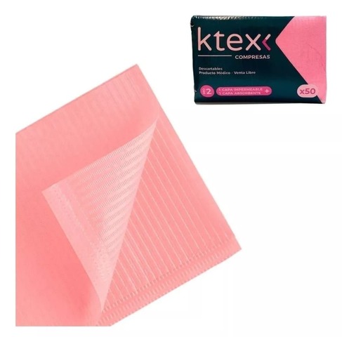 Compresas Campos Descartables Tattoo Micropigmentación Ktex X 50u