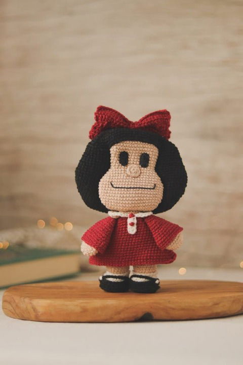 Mafalda en Amigurumi 2D - PDF